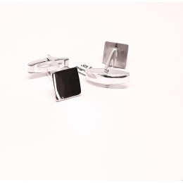 Mansetinööbid - hõbedast ruut